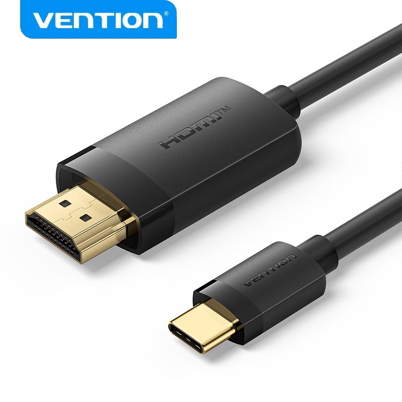 Vention Tipo-C Para HDMI Interface Multimídia Cabo Macho Espelhamento De Tela HD 4K