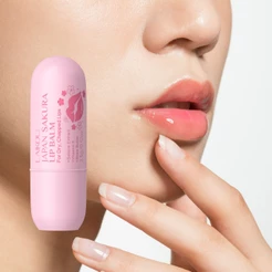 LAIKOU Japão Sakura Lip Balm 3.5g Hidratação Profunda Pele Macia Para Lábios Secos E Rachados