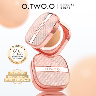 O.TWO.O Cushion Matte Malha: 24h Resist. Água, Cobertura Natural e Controle de Oleosidade with Esponja em Oferta na Shopee