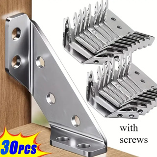 Kit 10/30 Conector Canto Aço Inoxidável Para Móveis Univers em Oferta na Shopee