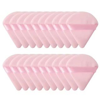 50 Pçs Nova Fundação Cosmética Puff Mini Triângulo Pó Puffs Beleza Feminina Esponja Reutilizável Maquiagem Lavável