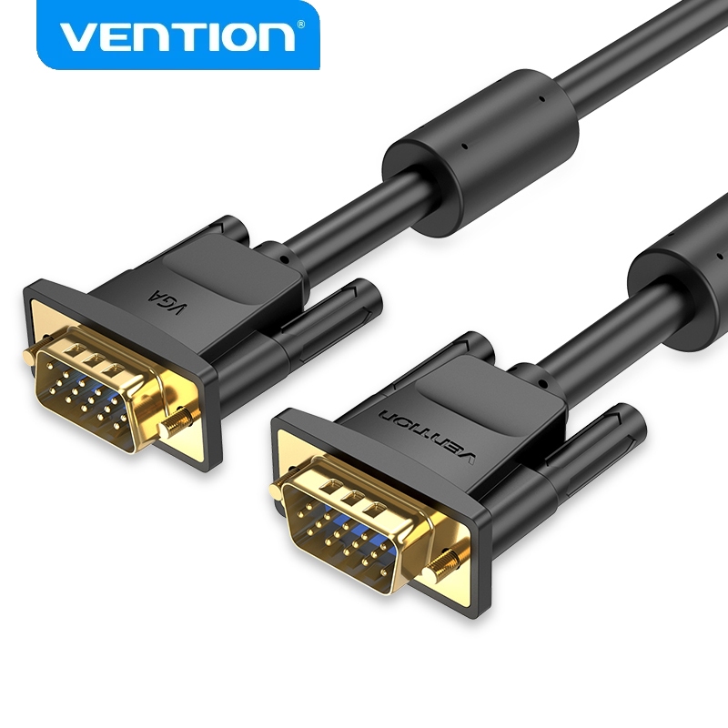 Vention Cabo VGA 1080P HD 15PIN Macho Para Adaptador Conversor PC Laptop TV Porjector em Oferta na Shopee