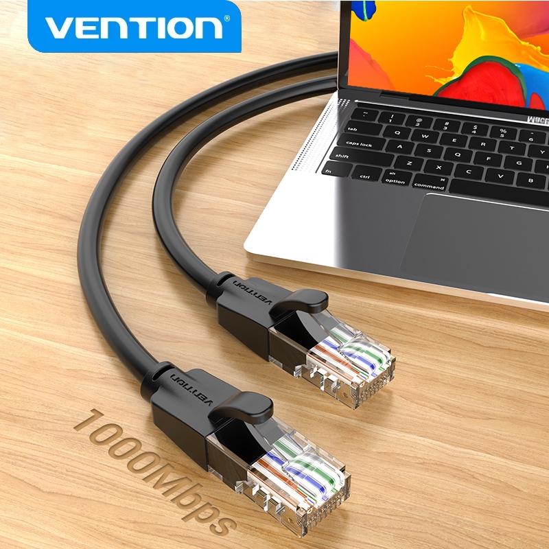 VENTION Cabo Ethernet Utp Rj45 Cat6 Alta Velocidade 8P8C Homologado Anatel 1m 2m 3m 5m em Oferta na Shopee