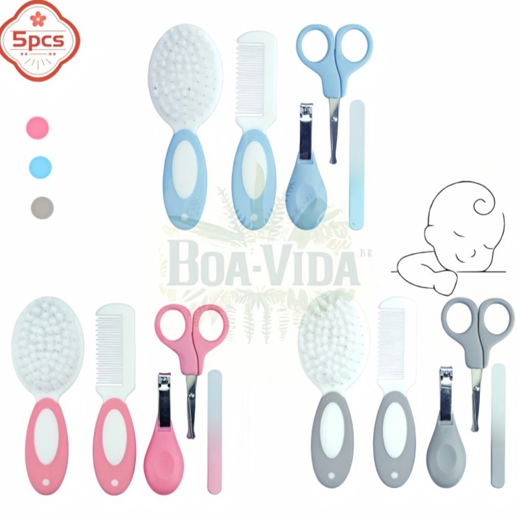 Kit Higiene de Bebê 5 Peças