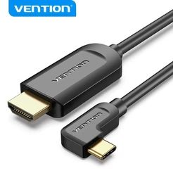 Venção 4K 2K UHD Tipo C Para HDMI Cabo USB 4K (Compatível Com Thunderbolt 3) MacBook Pro 2018 Samsung S9