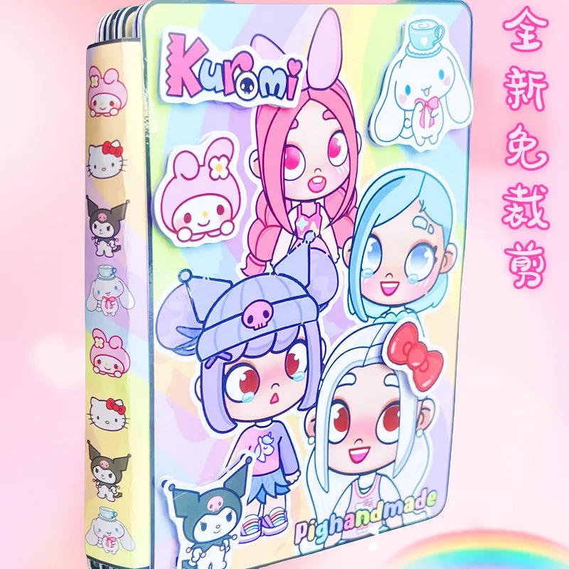 Kulomi Meninas Casa Livro Silencioso Divertido Vestir Brinquedo Feito À Mão Pacote De Material DIY Quebra-Cabeça Corte L em Oferta na Shopee