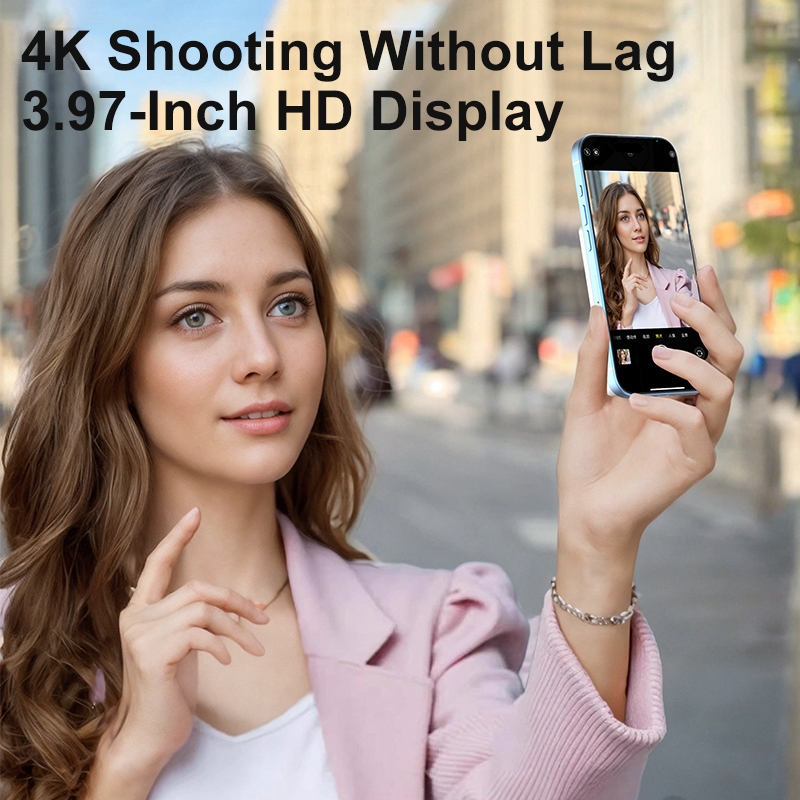 Suporte Magnético De Tela De Monitor De Selfie Vlog Para Telefone Com Som Câmera Traseira ios Android · foto 2