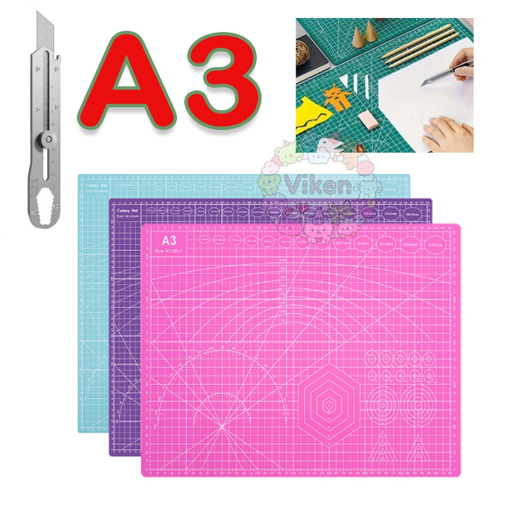 Base De Corte A3 45x30 Patchwork Scrapbook Super Promoção em Oferta na Shopee