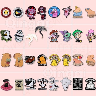 2Pcs/Set Cartoon Anime Pins Esmalte Conjunto De Broches De Animais Bonitos Crachás De Lapela Mochila Engraçado Roupas Jóias Presentes em Oferta na Shopee