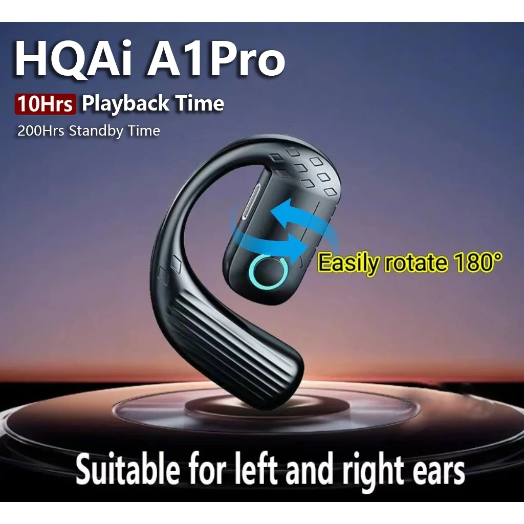 OWS Fone De Ouvido Sem Fio Bluetooth Com Redução De Ruído Microfone Embutido Bateria De Longa Duração Para Todos Os Tele