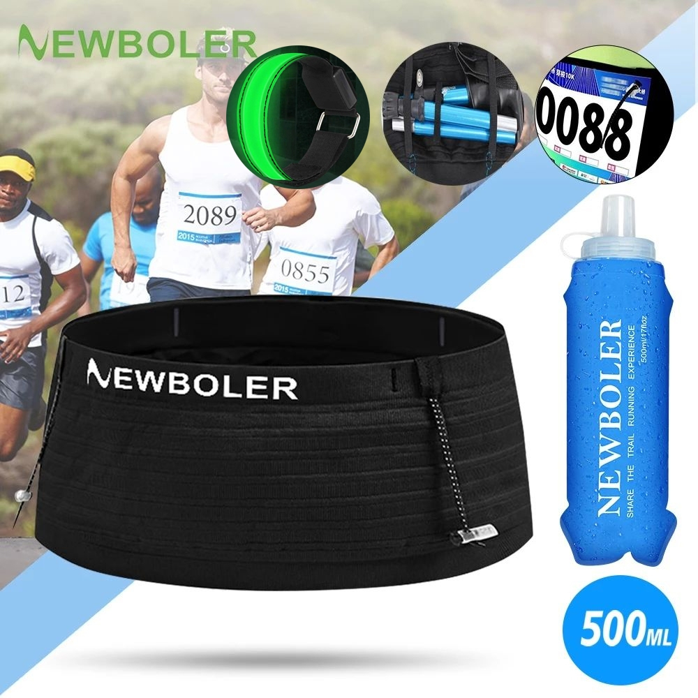 NEWBOLER Bolsa De Cinto De Corrida Respirável De Alta Elasticidade Multifuncional Para , Fitness , Montanhismo , Maraton em Oferta na Shopee