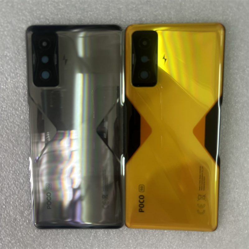 6.67 " Para Xiaomi POCO F4 GT Tampa Da Bateria De Vidro Traseiro Porta Traseira Habitação Caso F4GT Capa Painel Com Lent