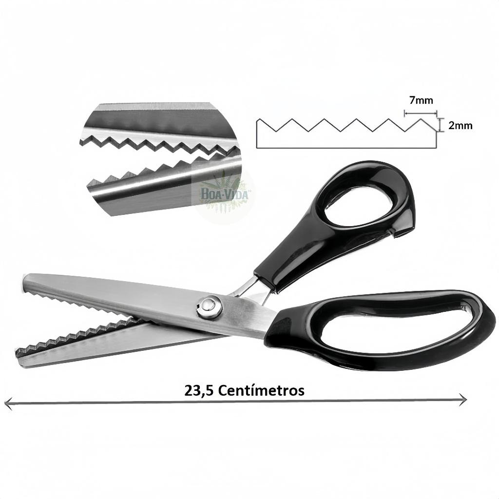 TESOURA DE PICOTAR PROFISSIONAL PARA ARTESANATO, ARTES, ESCOLAR, PROFISSIONAL DIY em Oferta na Shopee