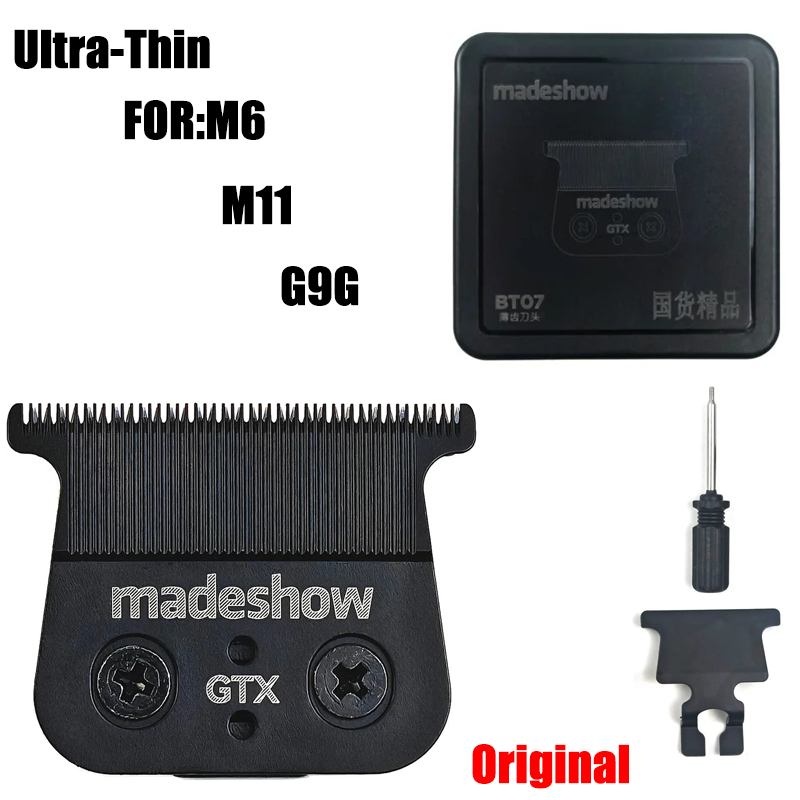 Madeshow M6 M9 M11 Kulilang R55F JRL 2020T P700 Professional Hair Clipper Original Blades em Oferta na Shopee