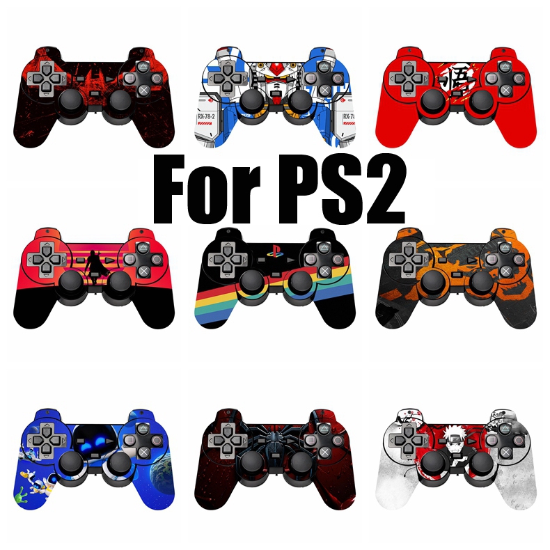 Envoltório Decalque De Pele De Vinil De 63 Cores Compatível Com PS2 Dualshock2 Adesivo De Controle Remoto Sem Fio Para C
