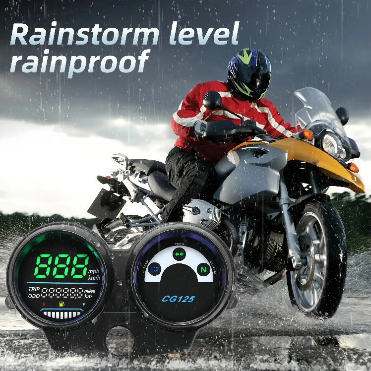 Para Honda Fan125 CG125 TITAN 125 ES KS KSE 2005-2013 Digital Painel LED Velocímetro Eletrônico De Motocicleta