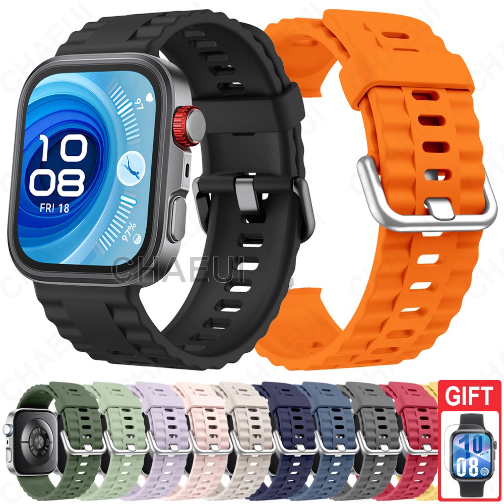 Acessórios De Pulseira De Silicone Para Huawei Watch Fit 5 4 Pro / Huawei Watch Fit 5 4 3
