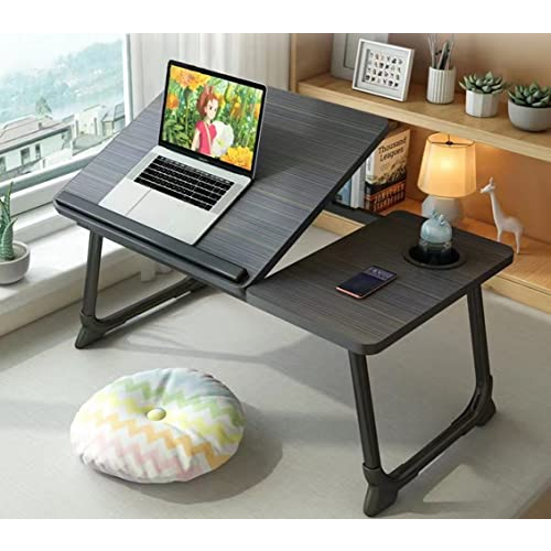 Mesa Para Notebook Dobrável Regulável Com Gaveta Multifuncional com Altura Ajustável