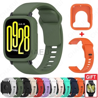 Pulseira De Silicone Com Moldura De Caixa , Acessórios De Para Redmi Watch 5 Active Lite