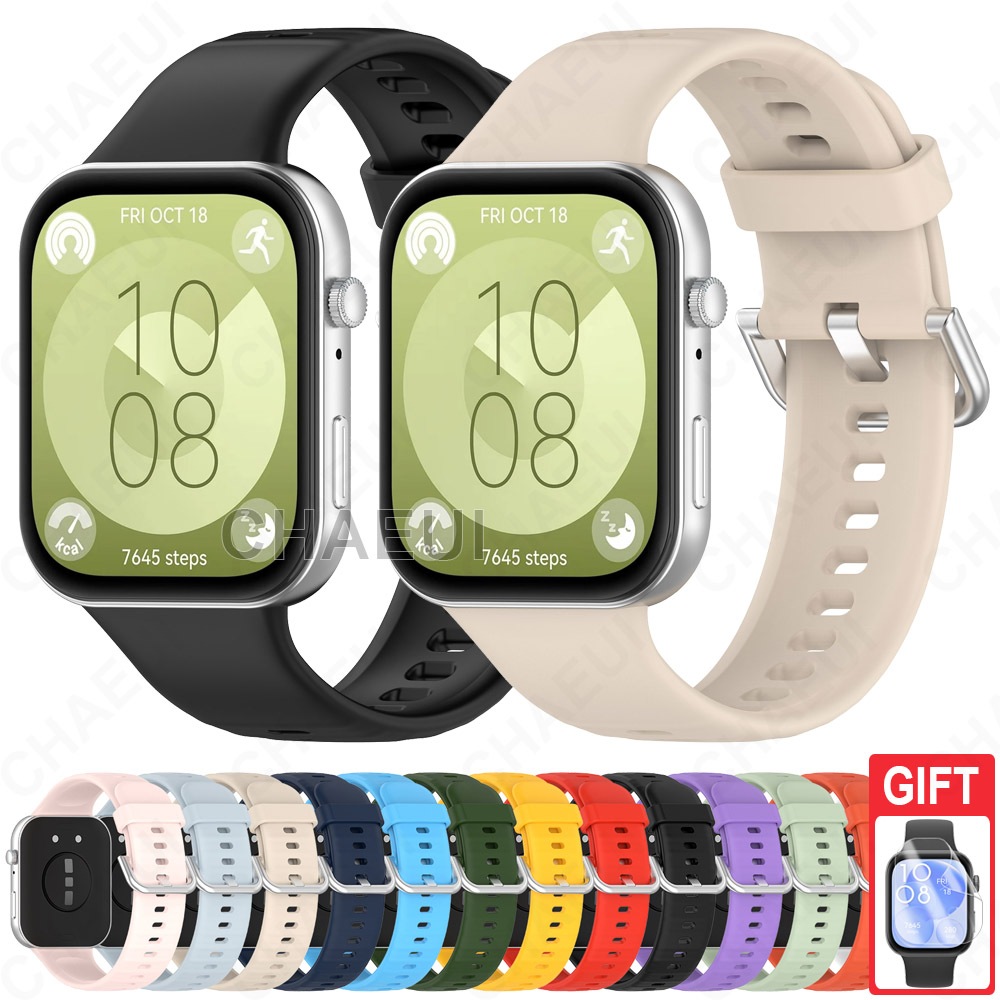 Pulseira De Silicone Durável , Substituição Para Huawei Watch Fit 5 4 3 / Huawei Watch Fit 5 4 Pro