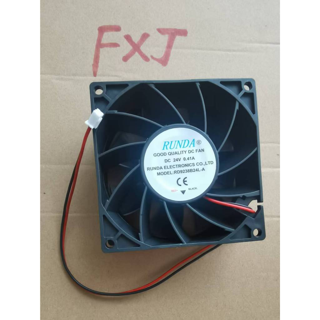 R RD9238B24L-A 0.41A 24V Máquina de solda Ventilador de resfriamento inversor 24V 0.6A RUNDA