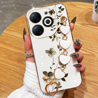 Capa Para Infinix Smart 8 Pro Plus HD Hot 40i Tecno Spark Go 2024 20 20C Pop 8 Itel P55 4G Plantas De Escalada Elegantes em Oferta na Shopee