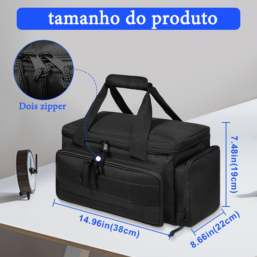 Detalhes do Bolsa de Ferramentas Profissional Anti-Riscos 14