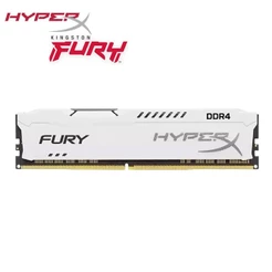 Kingston HyperX Fúria Branco DDR4 PC RAM 4GB 8GB 16GB DDR4 2133Mhz 2400Mhz 3200Mhz 2666 Mhz PC4-21300U Memória DIMM CL16