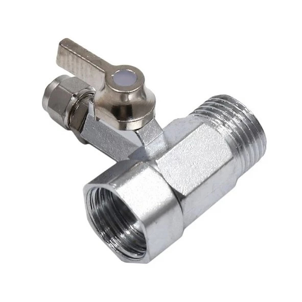 Adaptador Do Purificador Filtro De Água De Alimentação 1/2 A 1/4 Torneira Da Válvula De Esfera