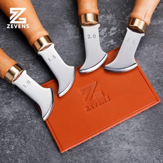 Crimper de linha de couro artesanal, cabo de faia, cabeça de aço inoxidável, borda de couro curtido vegetal, ferramenta em Oferta na Shopee