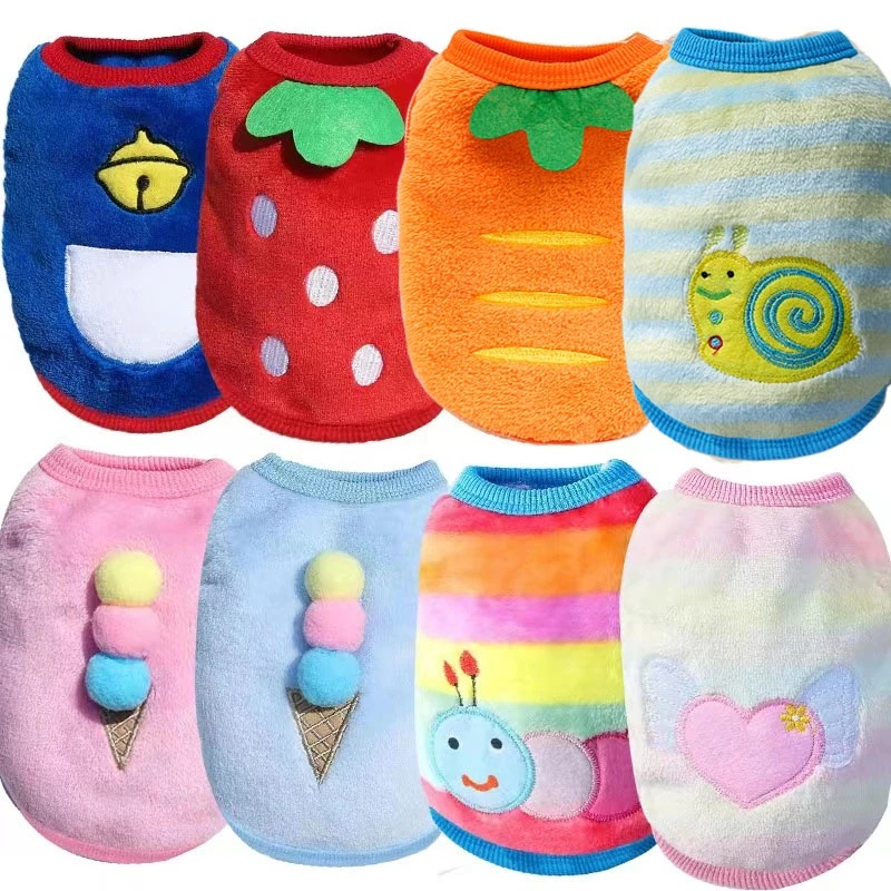 Roupas Fofas De Cachorro De Outono E Inverno Quentes