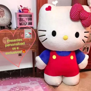 60CM Bonito Série HelloKitty Boneca Decoração Brinquedo de Pelúcia/Feriados de Amigos e Presentes de Aniversário em Oferta na Shopee