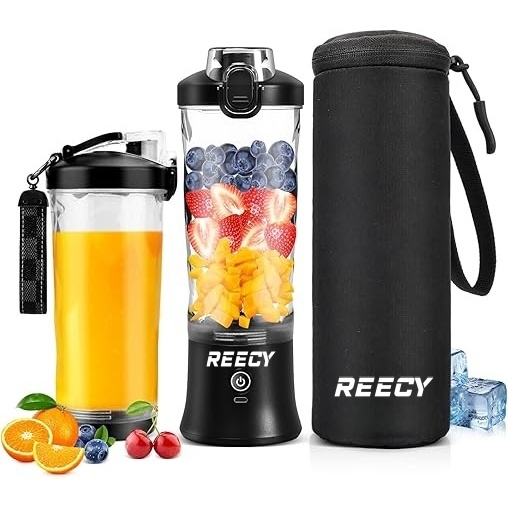 Liquidificador portátil 600ml para milkshakes e smoothies