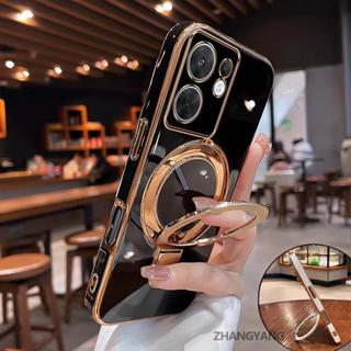 Capa Para infinix smart 9 hot 50i Estética Novo design Galvanizado silicone TPU De Telefone Com Suporte Multifuncional M em Oferta na Shopee