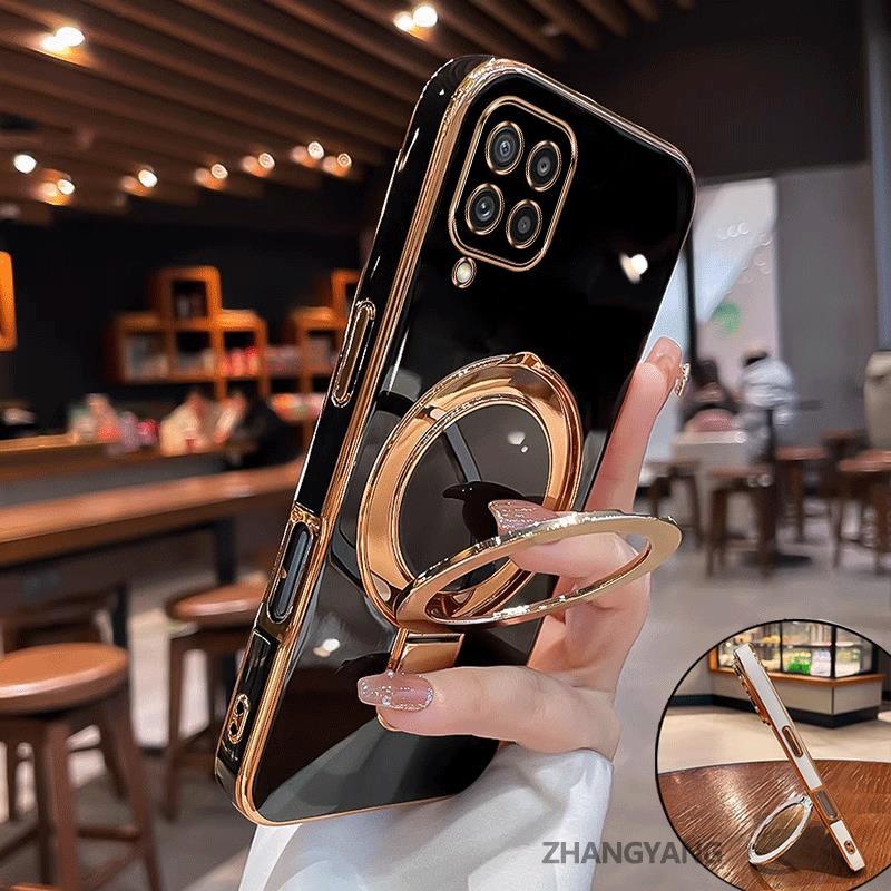 Capa Para Samsung M32 M42 M33 M53 Estética Novo design Galvanizado silicone TPU De Telefon...