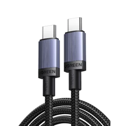 UGREEN PD240W USB-C Para Cabo De Carregamento Smart E-Marker Chip 480Mbps Trançado De Alumínio Compatível Com iPhone 16/