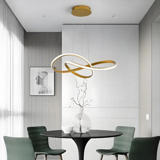 3 Cores Em 1 Controlo remoto Luz Sala De Estar Lustre Cozinha Pingente Lâmpada Do Teto Led Nordic Moderno Decoração em Oferta na Shopee