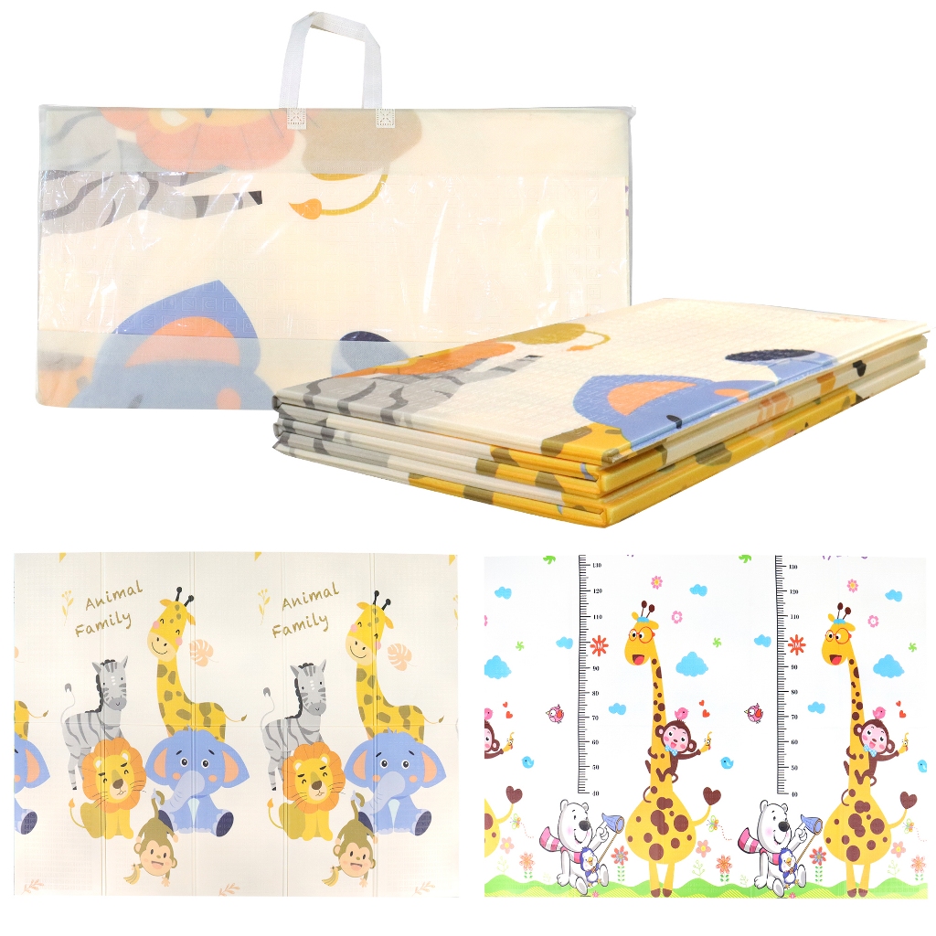 Tapete Tatami Infantil 200cmx150cmx6mm Borracha Dupla Face Bebê em Oferta na Shopee