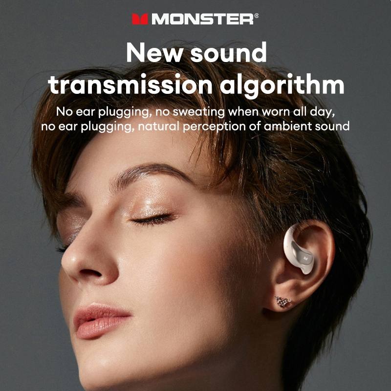 Detalhes do MONSTER GT27 Gancho De Orelha Não Intra-Auricular Com Cancelamento De Ruído Ativo Bluetooth V6.0