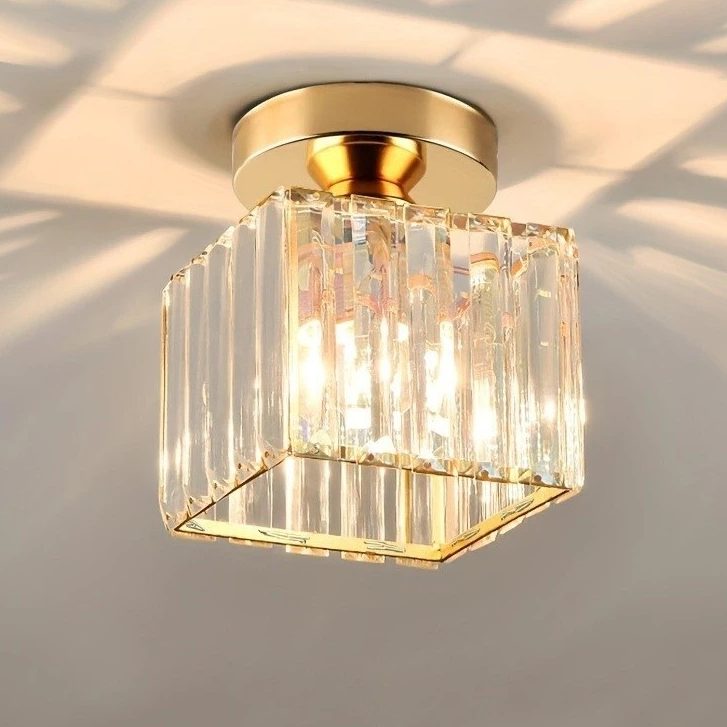 Lâmpada Led Moderna Para Corredor Com LumináRia De Teto De Cristal Para Corredor Varanda 3...