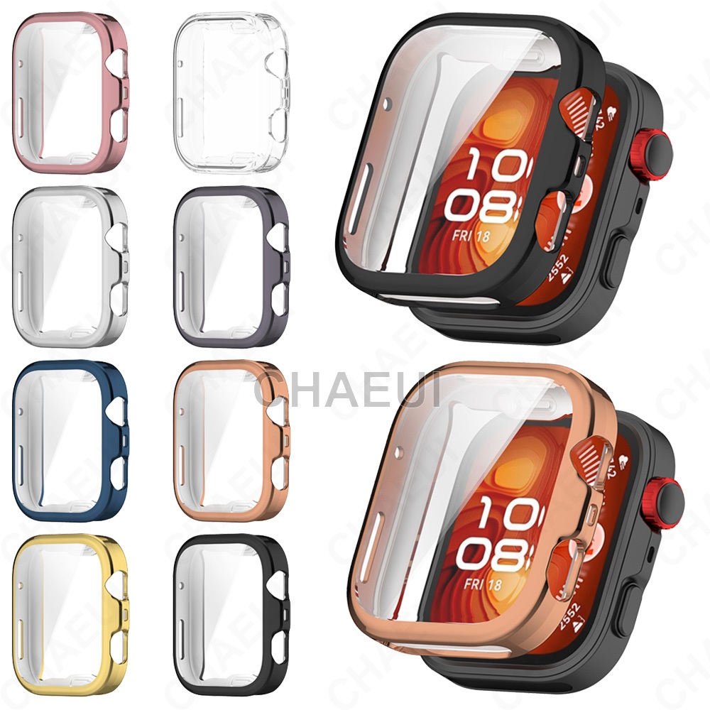 Protetor De Tela De Silicone Capa Acessórios Para Huawei Watch Fit 5 4 Pro 3 2 / Huawei Watch Fit Special Edition