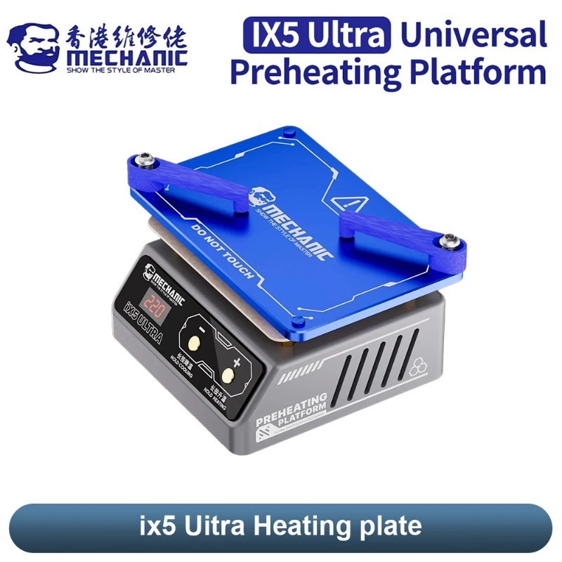 Mecânico IX5 Ultra Pré-Aquecimento Plataforma De Camadas Para Placa-Mãe Do Telefone Estanho Plantio Cola Remoção Ferrame