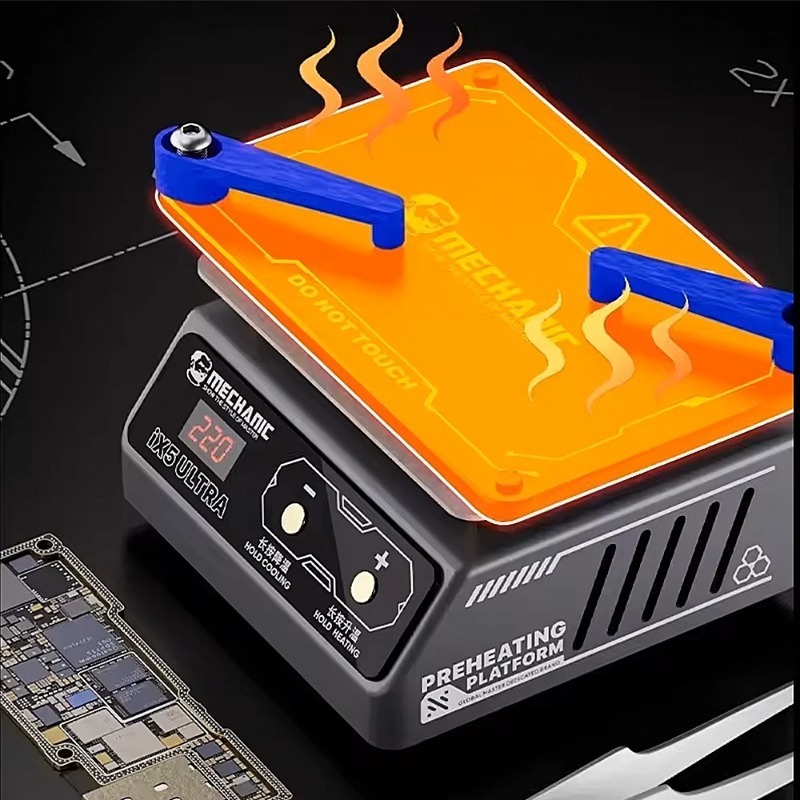 Mecânico IX5 Ultra Pré-Aquecimento Plataforma De Camadas Para Placa-Mãe Do Telefone Estanho Plantio Cola Remoção Ferrame — imagem 2 de 2