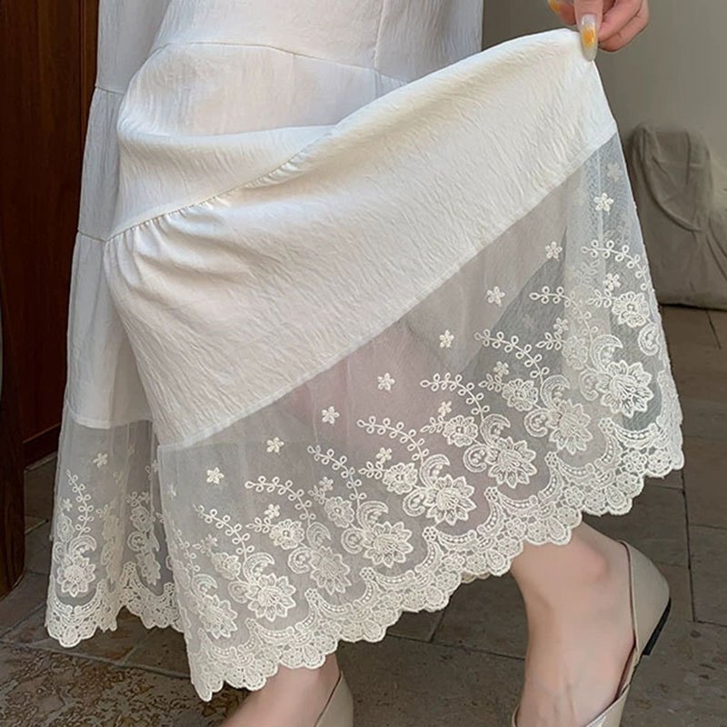 1 jarda flor estrela multicolorido renda larga Lolita acessórios gaze macia faça você mesmo malha bordada para casa