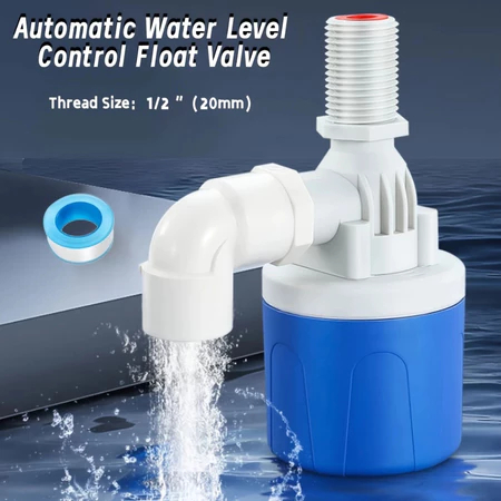 1/2” Válvula de Boia de Controle de Nível de água Totalmente Automática