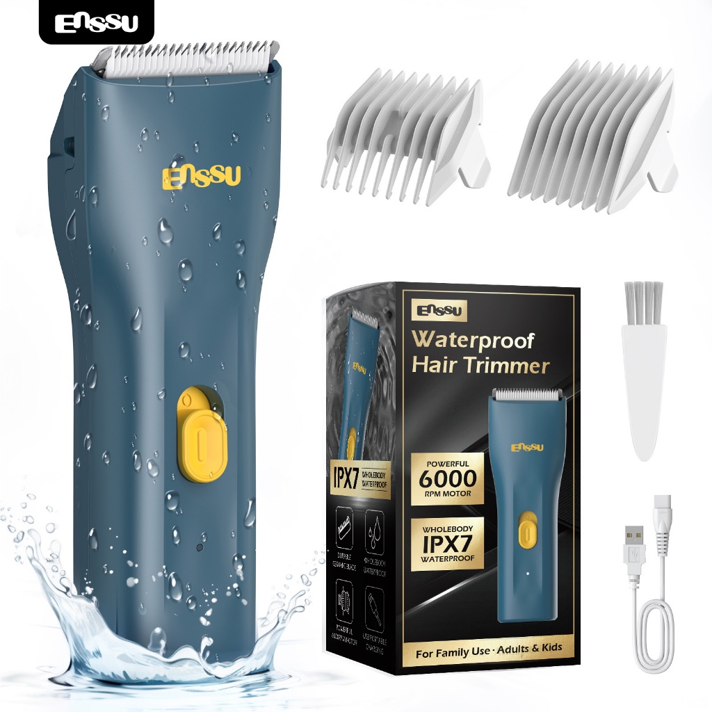 Aparador de Pelos Masculino à Prova D’Água – Para Virilha, Peito, Axilas e Íntimas