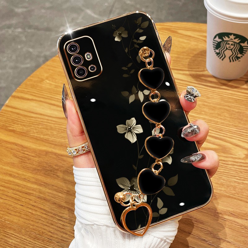 Capa Para Motorola Moto G30 G20 G10 Edge 50 Pro Fusion Plantas De Escalada Elegantes Com Pulseira De Amor Capa De T em Oferta na Shopee