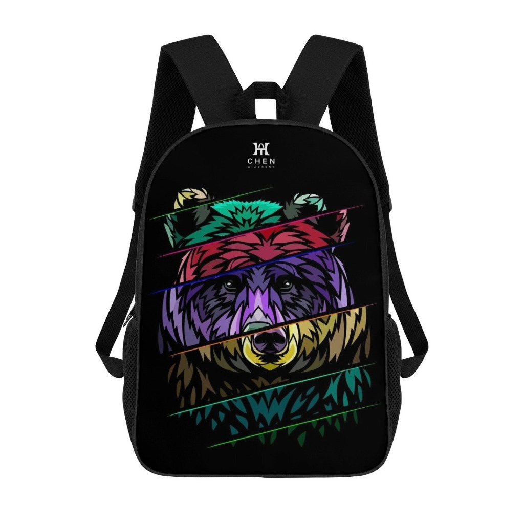 CHENXIAOHONG Mochila Escolar 17 Polegadas para Notebook Masculina Feminina Bolsa Juvenil Simples e Casual