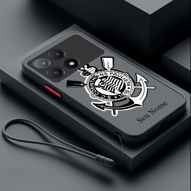 Xiaomi POCO X6 Pro 5G M6 F6 5G M6 Capa De Proteção Com Nome Personalizado Equipe