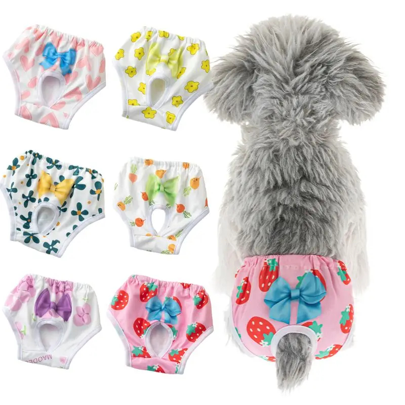 Fraldas Para Cães Calor , Calças Menstruais Absorventes Confortáveis Animais De Estimação , Fisiológicas , Desenhos Anim em Oferta na Shopee